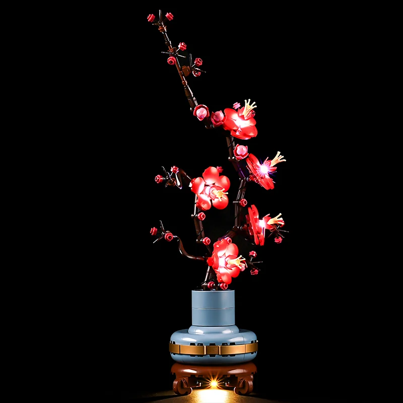 Premium DIY Led Light Kit For Lego 10369 Plum Blossom (Only Led Light,Without Blocks Model) Brighten Up Your Creations