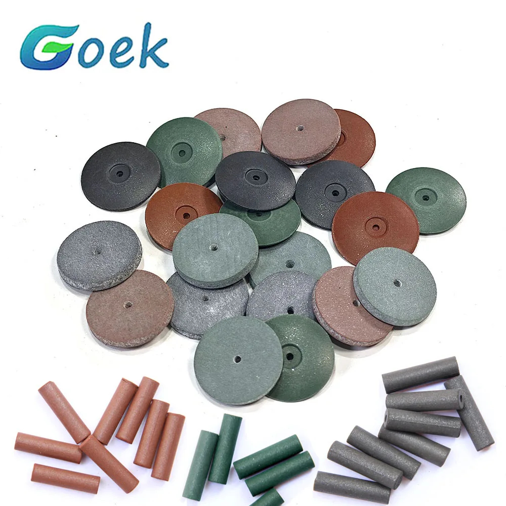 

Dental Lab Silicon Rubber Polisher Coarse/Medium/Fine 22mm Polish Metal or Alloy Adjust Hard Metal Remove Metal20pcs/bag