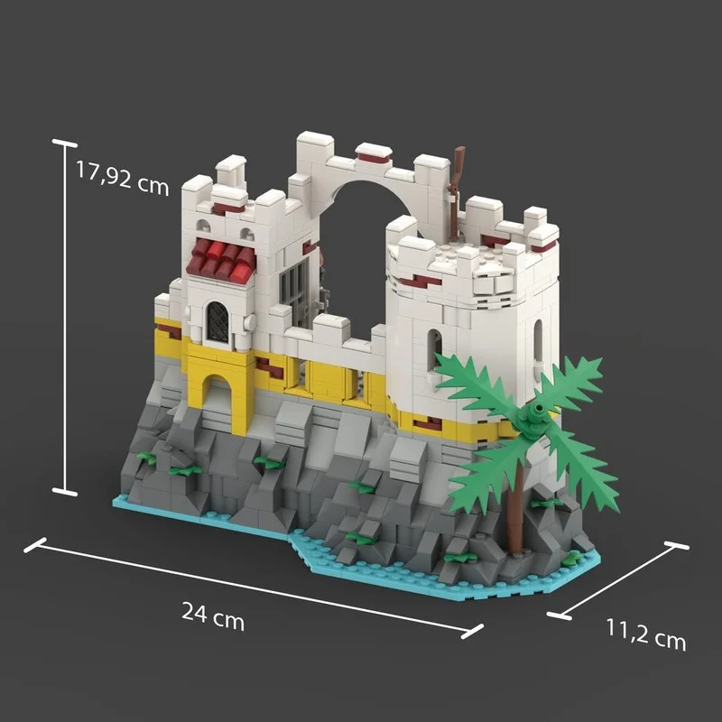 726pcs MOC Broadside S Brig Remake Piratesed Modelbouw Kerstcadeaus Blokken DIY Creatief Speelgoed Onderwijs Kinderen Verjaardag