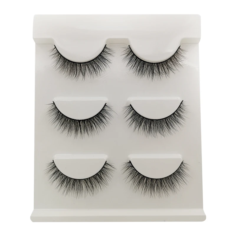 3/5 Pairs 3D Mink False Eyelashes, Natural Look