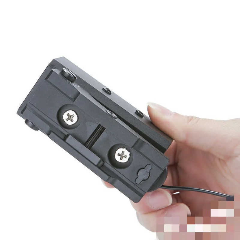 Mini LE-032 Laser-Entfernungsmesser-Teleskop mit rotem Punkt, 1200 m, taktischer Entfernungsmesser, Geschwindigkeits-Entfernungsmesser, 20 mm Halterung für die Jagd – Detail 11