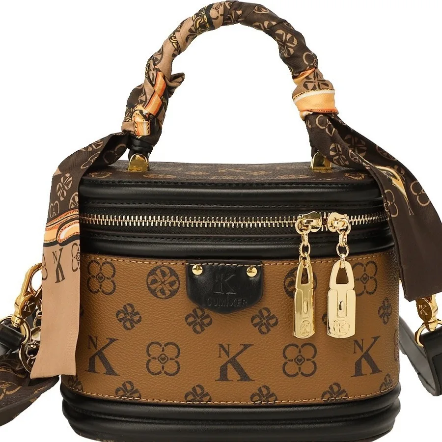 

Diaper Bag Unique Leisure Business Commuter Leather Crossbody Handbag Women Textured Original Square Satchels Vintage