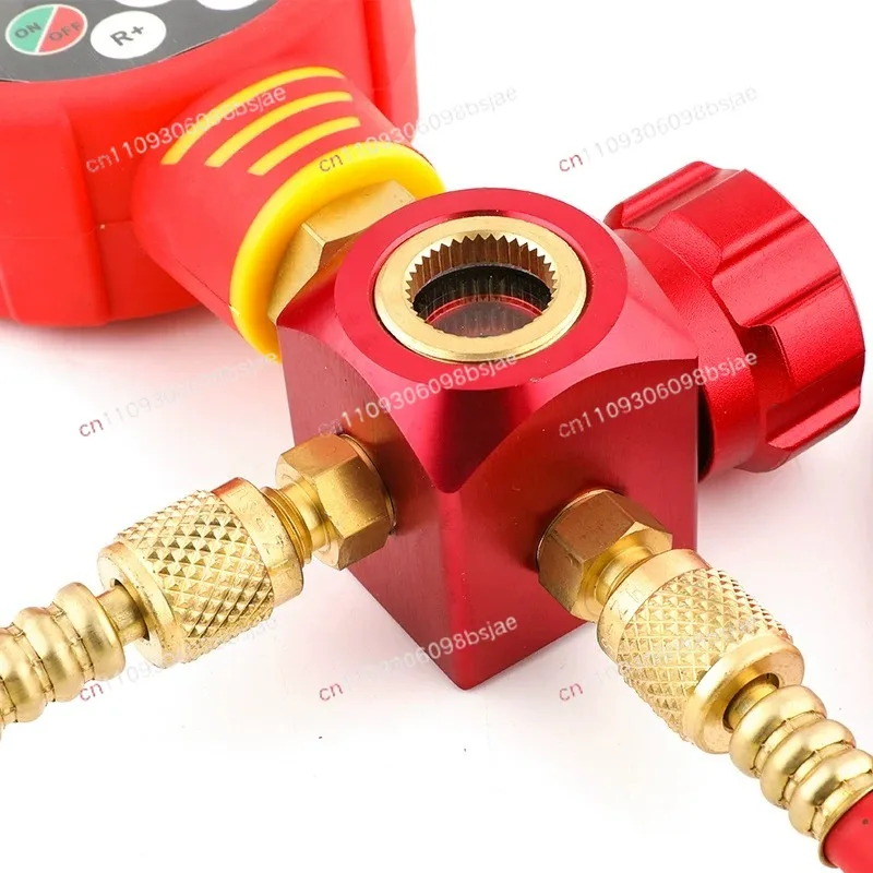 Digital display electronic pressure gauge WK-6881H/L air conditioner fluorinated refrigerant digital meter vacuum plus