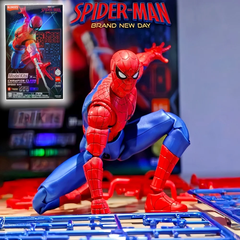 В наличии: Новая коллекция фигурок Blokees Spiderman из серии Day Series – сборные модели, игрушки, подарки