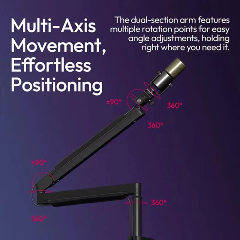 Super Sale ZJ05 Adjustable Mic - Desk Setup With Mic ulasan dan harga