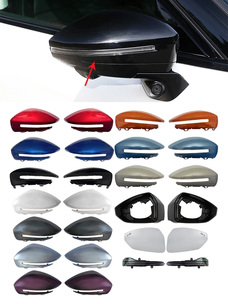 

For Zeekr 001 Rearview Mirror Cover Frame Mirror Glass Rearview Mirror Turn Signal Light