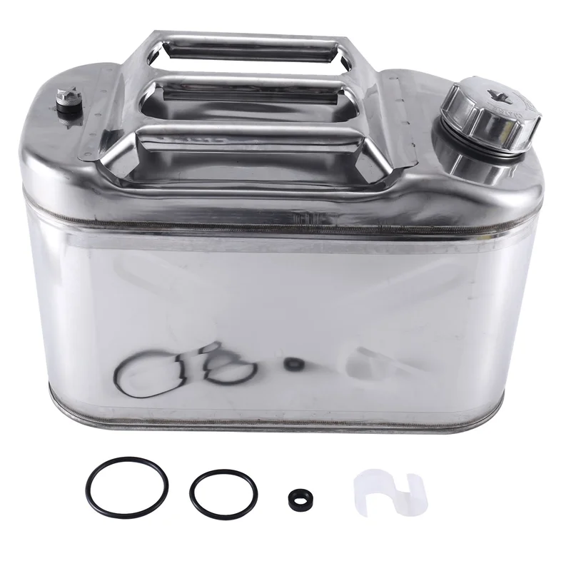 AS96-Veicolo Serbatoio carburante portatile Barile di olio Serbatoio benzina Accessori per forniture automatiche 10L