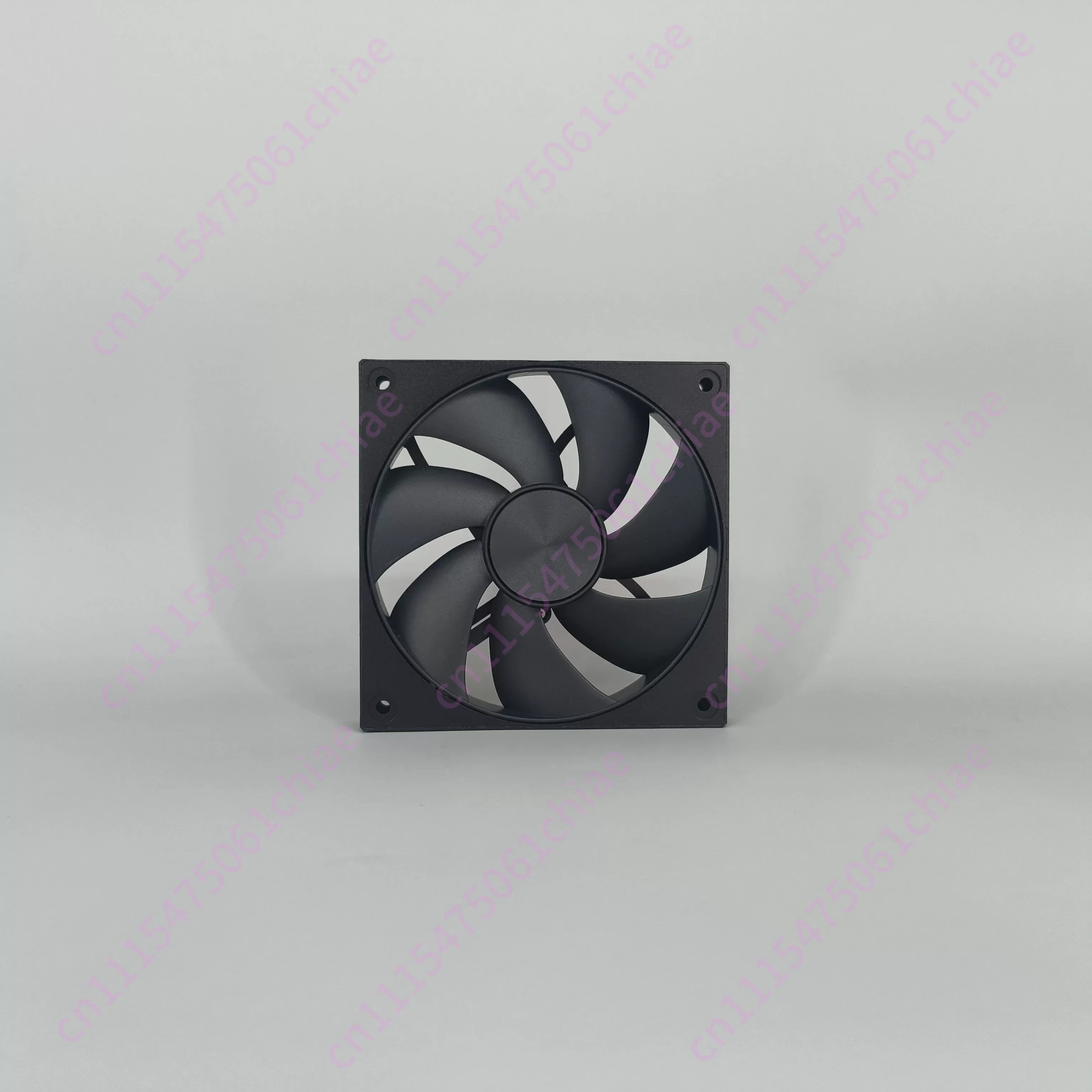 All-aluminum CNC Anodized 12V Liquid Bearing 12CM Positive Vane Reverse Vane Fan