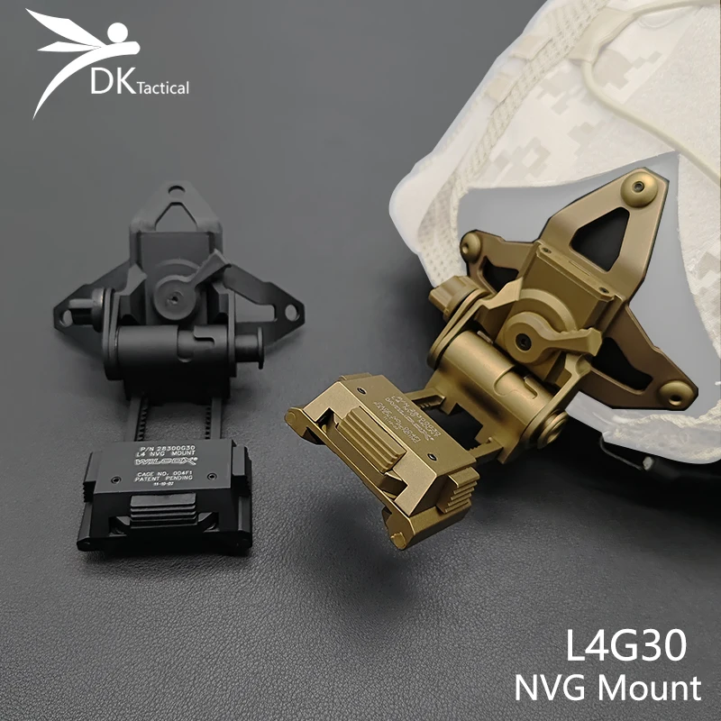 Tactical L4G30 Helmet Mount Holder NVG install Cuttlefish Dried Helmet Mount Adjustable quick installation install Accessories