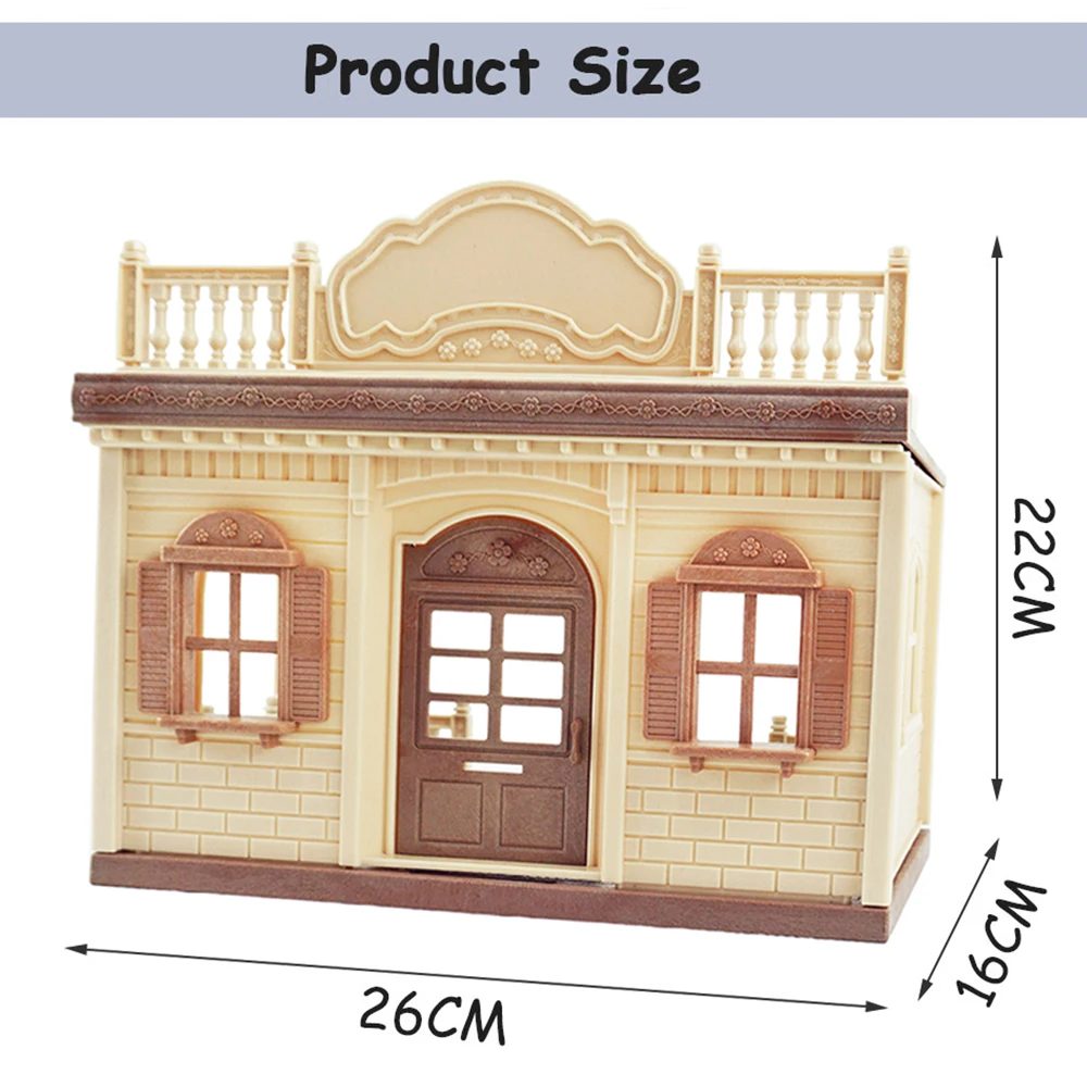 1:12 Scale Dollhouse Miniature เฟอร์นิเจอร์ Villa House Bunny Reindeer อาหารปิกนิกรถอุปกรณ์จำลองชุดของขวัญ