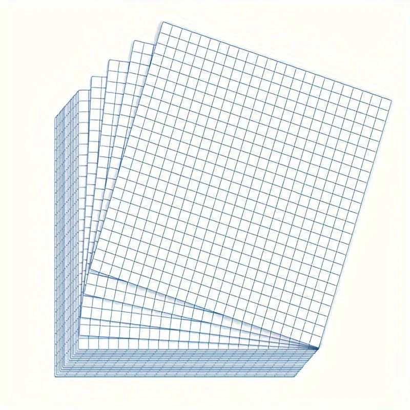 2-Pack Clear Plastic Transfer Tape (30x25cm) with Blue Grid for Vinyl Craft Projects - Easy Application & Durable