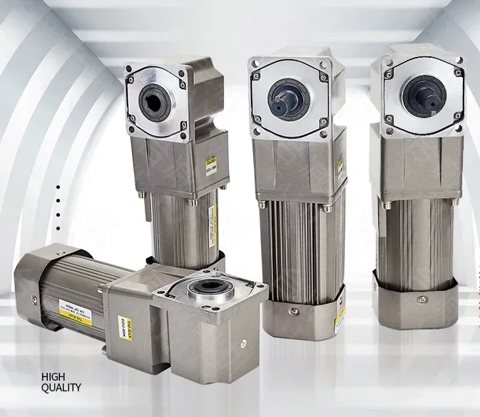 

New In stockTAI JIAN 7GU-150K 7GU-25K Right Angle Gear Reduction Motor Three Phases 120*120mm Ratio 1/150 1/25