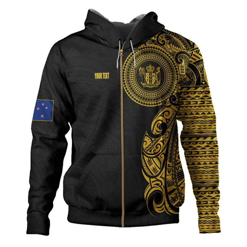 New Zealand Aotearoa Manaia Maori 3d Printed Graphic Hoodie New In Hoodies & Sweatshirts Zip Hoodies For Men Y2k Pullover Coat