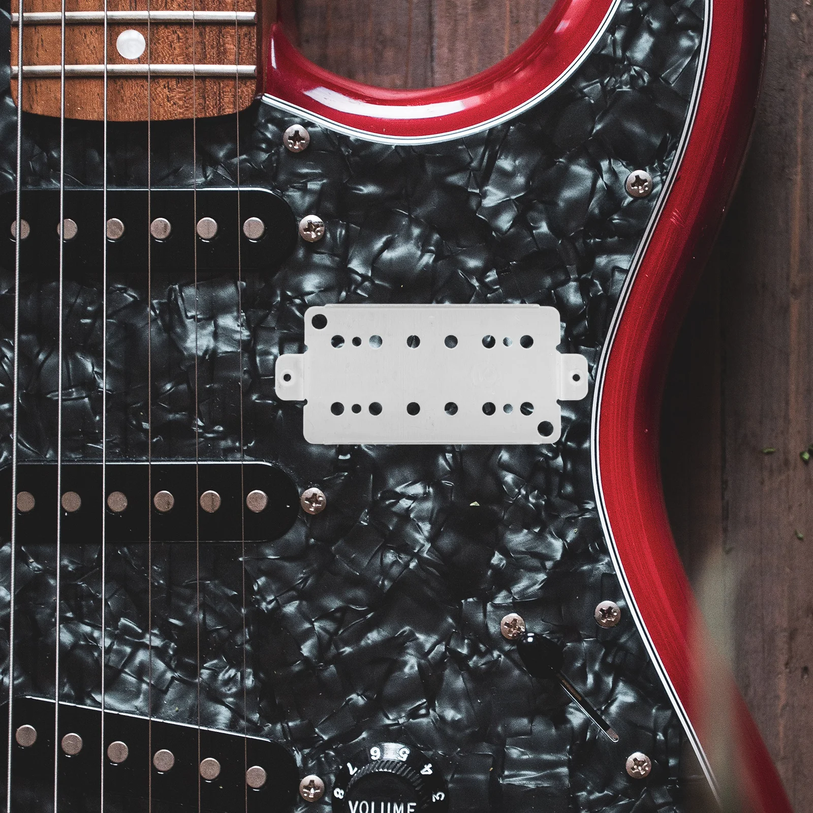 

Electric Guitar Humbucker Pickup Base Plate 50mm Spacing Nickle Silver Double Coil Pickup Mounting Frame Guitar Accessories