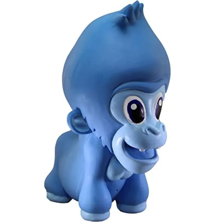 

Игрушка для собак Naturflex Jumbo Gorilla из натурального латекса, огромная, мягкая, пищащая, нетоксичная, резиновая, безопасная для игр в помещении, 13 дюймов.