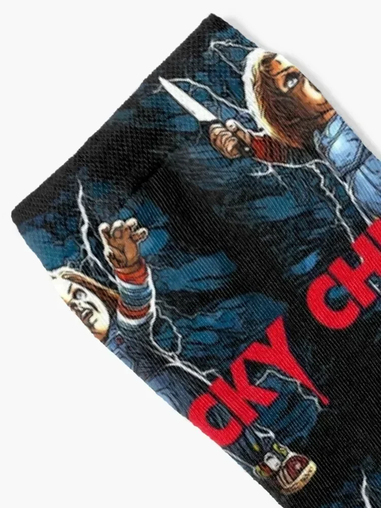 Chucky Child's Play doll Socks Heating sock FASHION Women's Socks Men's