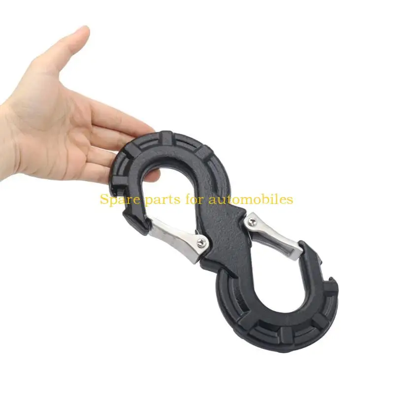 H58F S-förmiger Windenhaken, Universal-Windenanhänger, Stahl-Rutschhaken, Stahl-Windenhaken