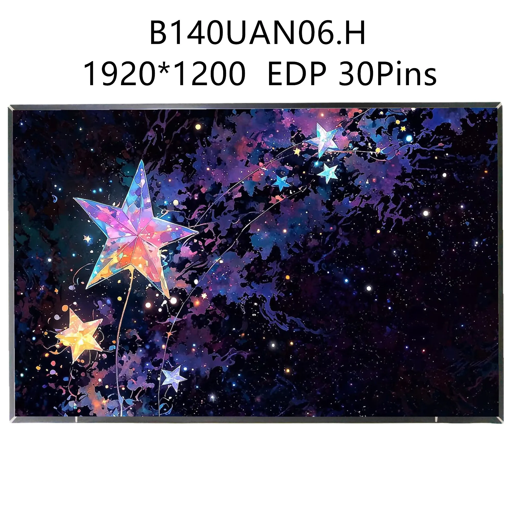 14.0'' B140UAN06.H Laptop LCD Screen Display Panel Matrix 1920×1200 EDP 30 Pins