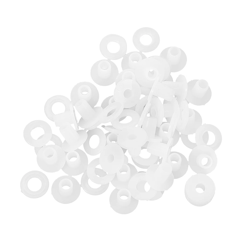 100 قطعة مشابك طاحونة هوائية أبازيم بلاستيكية لتزيين الحديقة مقاطع قابلة لإعادة الاستخدام سلسلة حديقة جزء طاحونة الهواء في الهواء الطلق