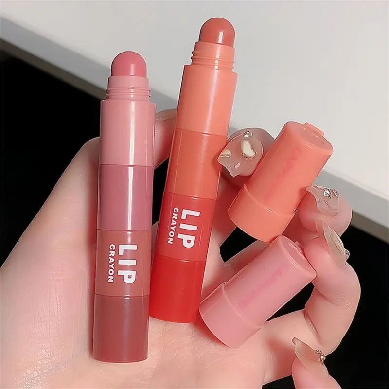 Lipsticks Pen Lip Makeup Set 4 In 1 Lipstick Cosmetic Lip Liner Pen Waterproof Long Lasting