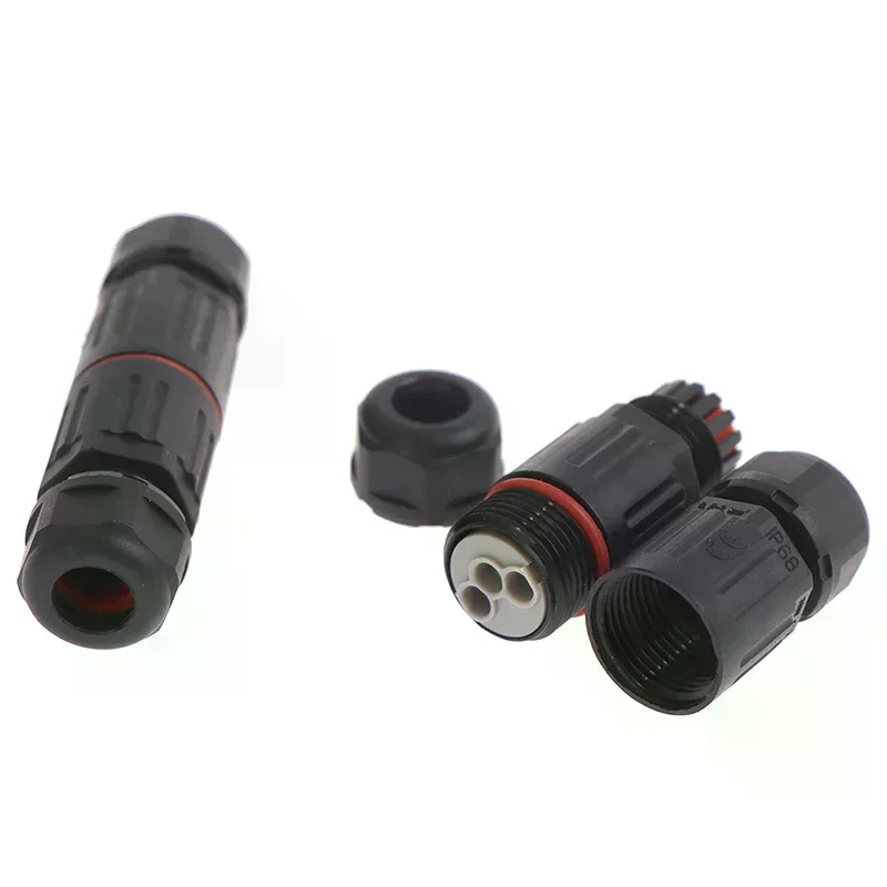 1Pcs IP68 Waterproof Joint Wire Quick Connection Waterproof Connector  Solder Less LED Lamp Wiring Outdoor Rainproof Terminal