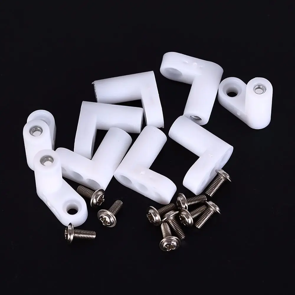 10pcs L Type With Screws Fixing Feet Motherboard Bracket Right Angle PCB type Mounting Feet