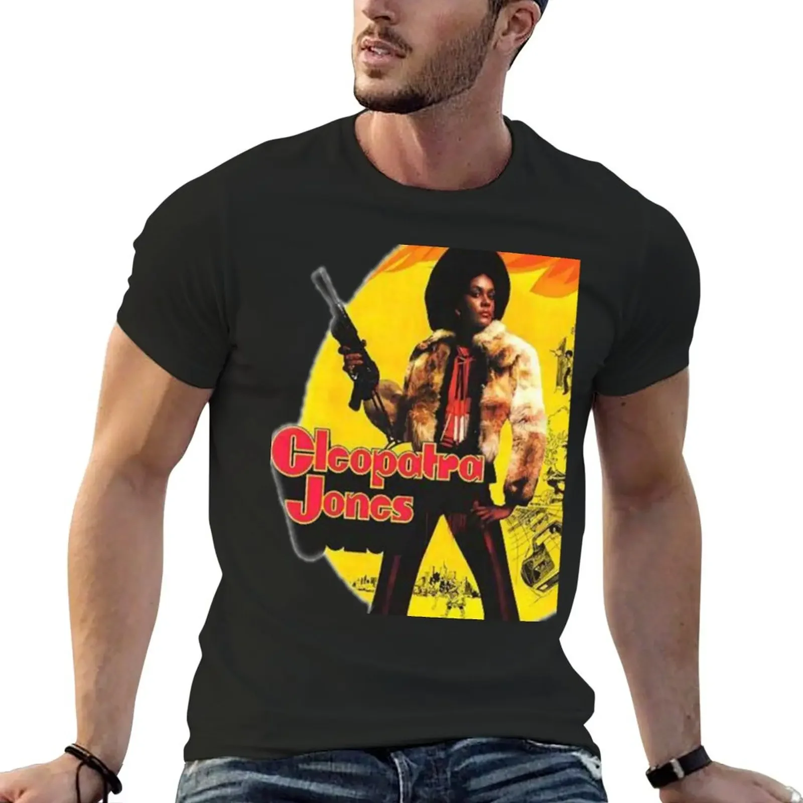 

Cleopatra Jones Classic T-S T-Shirt summer top graphic t shirts sublime anime tshirt clothing for men