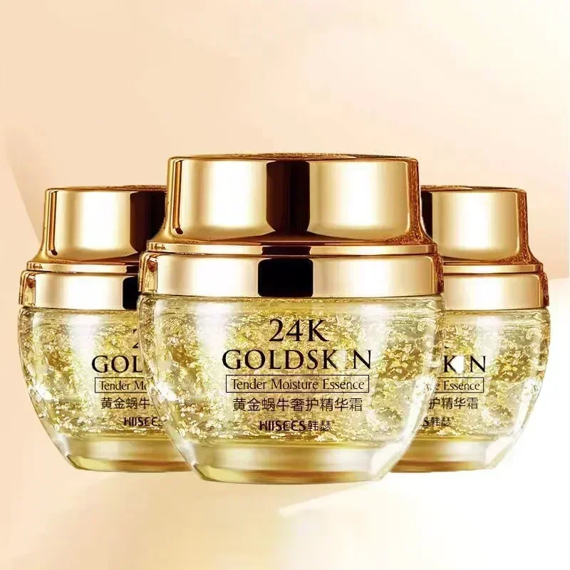 24K Gold Snail Collagen Cream Hydrating, Moisturizing, Balancing Water and Oil, Refreshing and Controlling Oil Face Skin Care