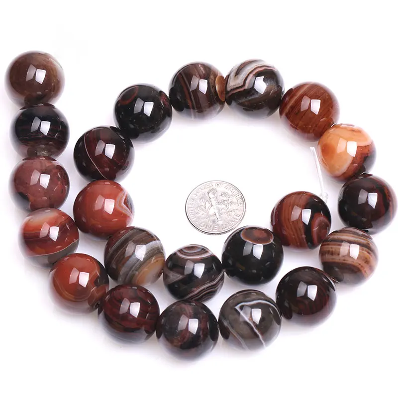 Dream Lace Agates 16mm 18mm 20mm Beads Natural Stone Beads DIY Beads For Bracelet Necklace Jewelry Making Strand 15\