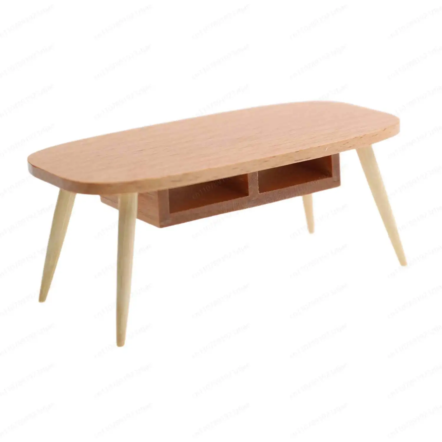 

1:12 Miniature Table for Dollhouse - OB11 Scale Coffee Table, Photography & Model Prop