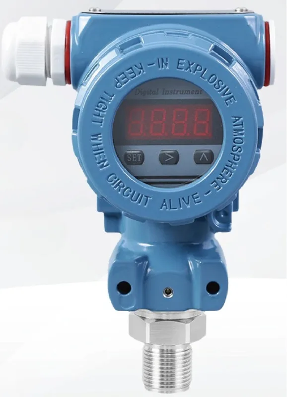 2088 Digital Pressure Transmitter Diffused Silicon Sensor LED Display 4-20mA 0-5V 0-10V RS485 Industrial High Precision