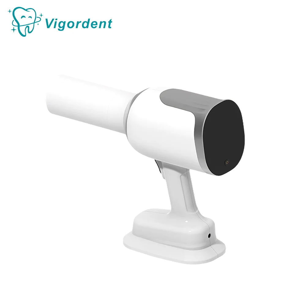 Vigordent Dental Portable X-Ray with Scatter Shield Digital Sensor Oral Imaging 3-second Image Abovesystem Gun X-ray Machine