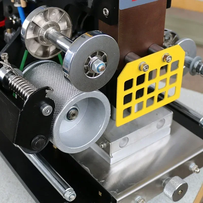 Pneumatic High Speed Stamping Machine Automatic Imprint Indentation Leather Paper Stamping