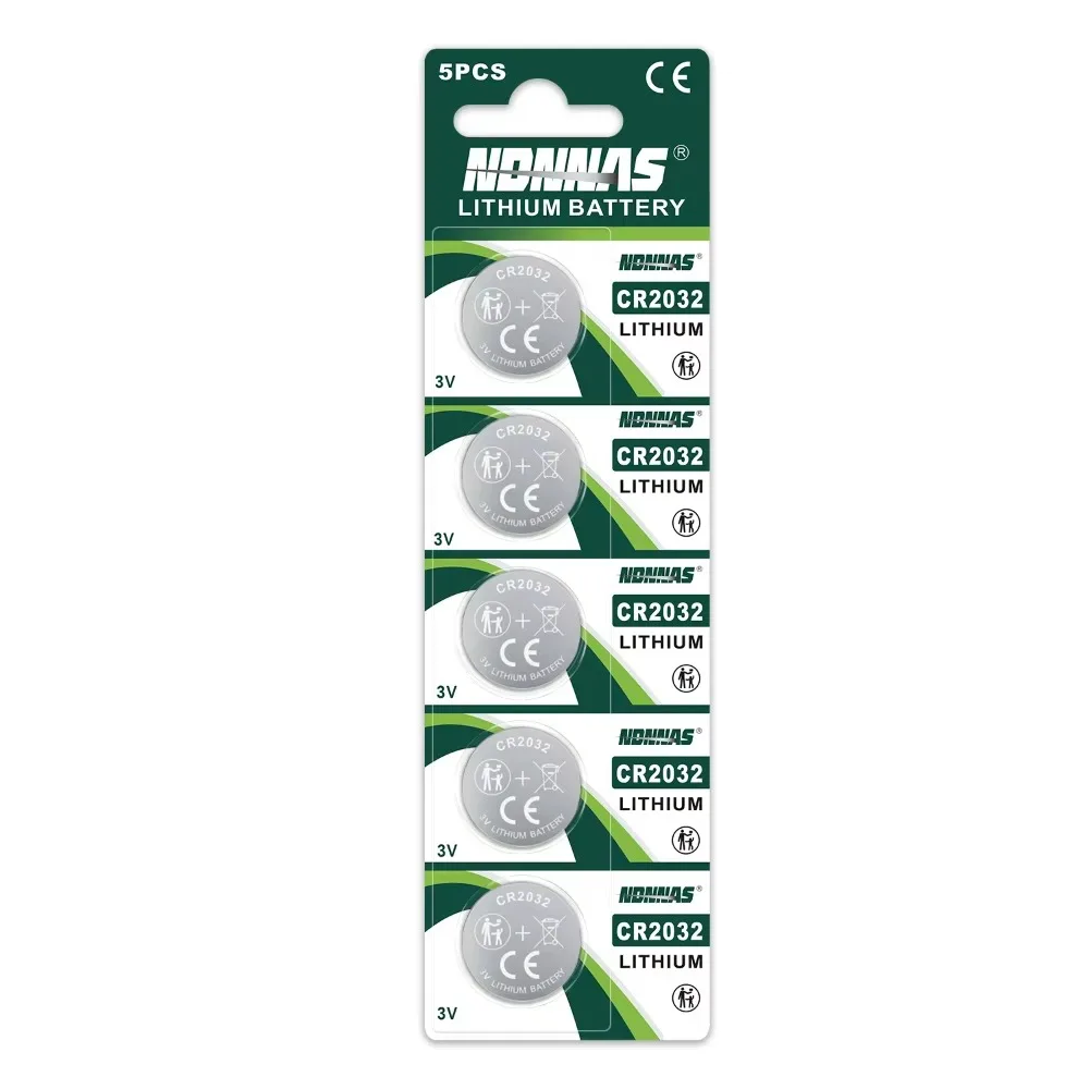 Original CR2032 3V 210mAh Lithium Coin Cell, DL2032/ECR2032 Compatible for Car Key Fob,Watch,Remote Control,Calculator (2-30PCS)