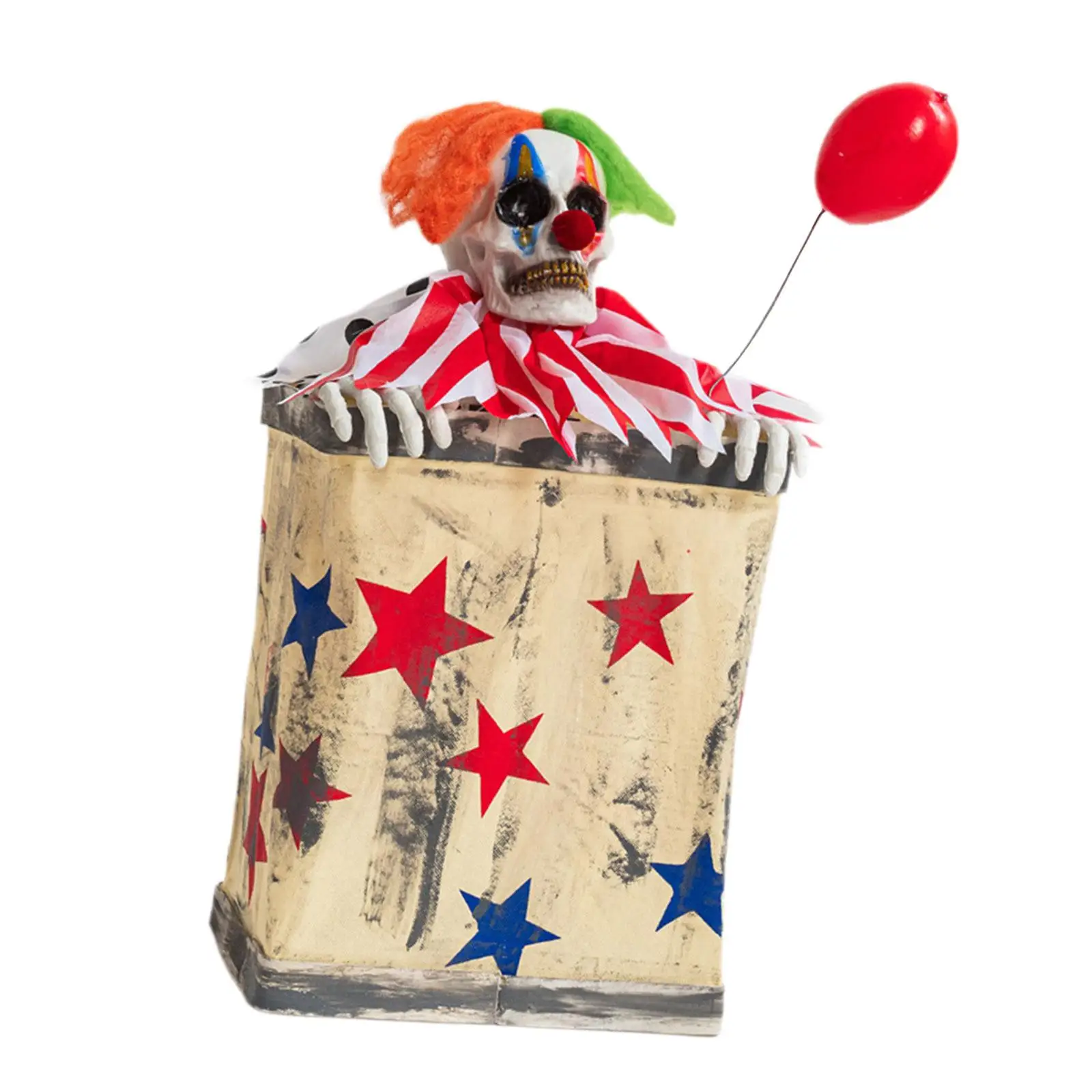 

Animated Clown in Box Bar Scene Layout Party Favors Halloween Decoration for