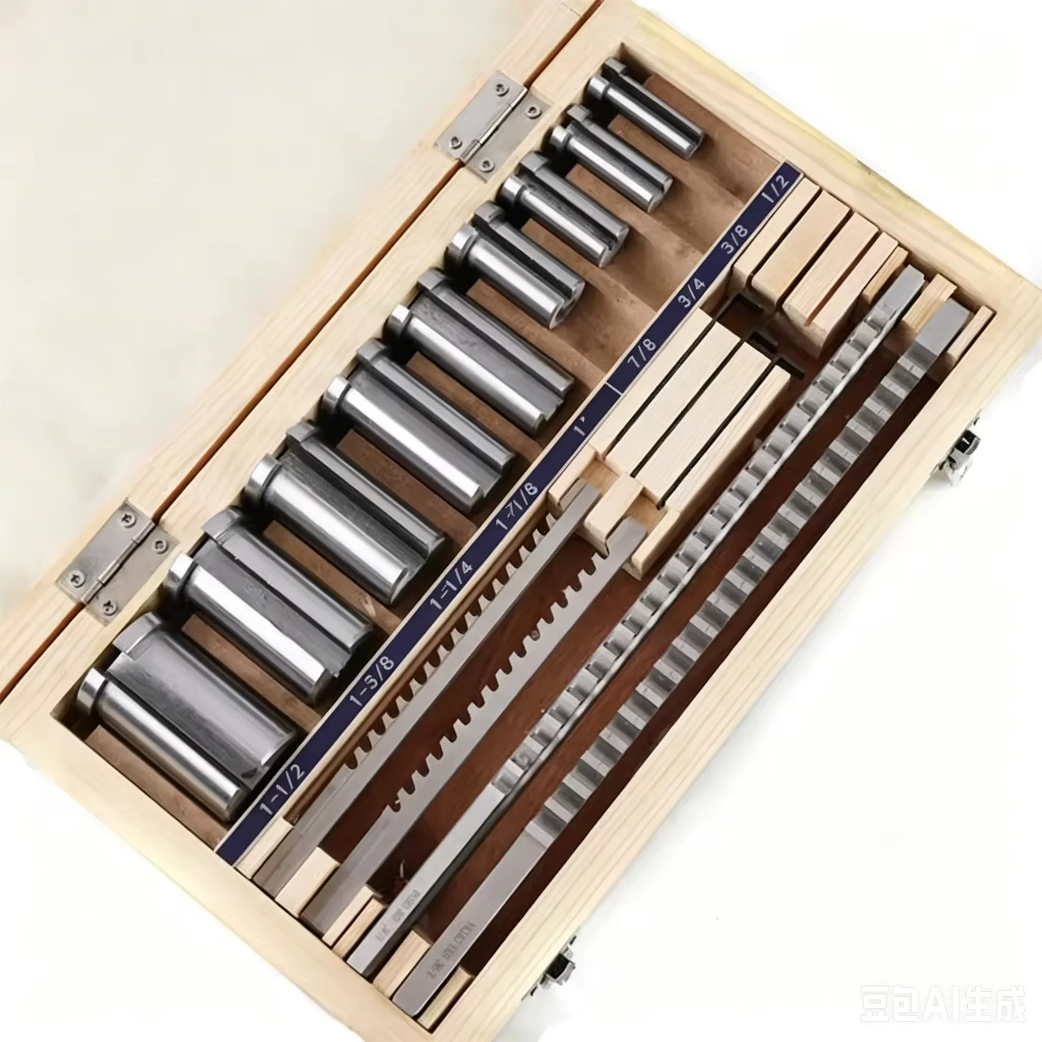 4/5/6/8mm Broaches 12-28 Cutting Broach Brand new 18pcs HSS Metric Keyway Broach Set