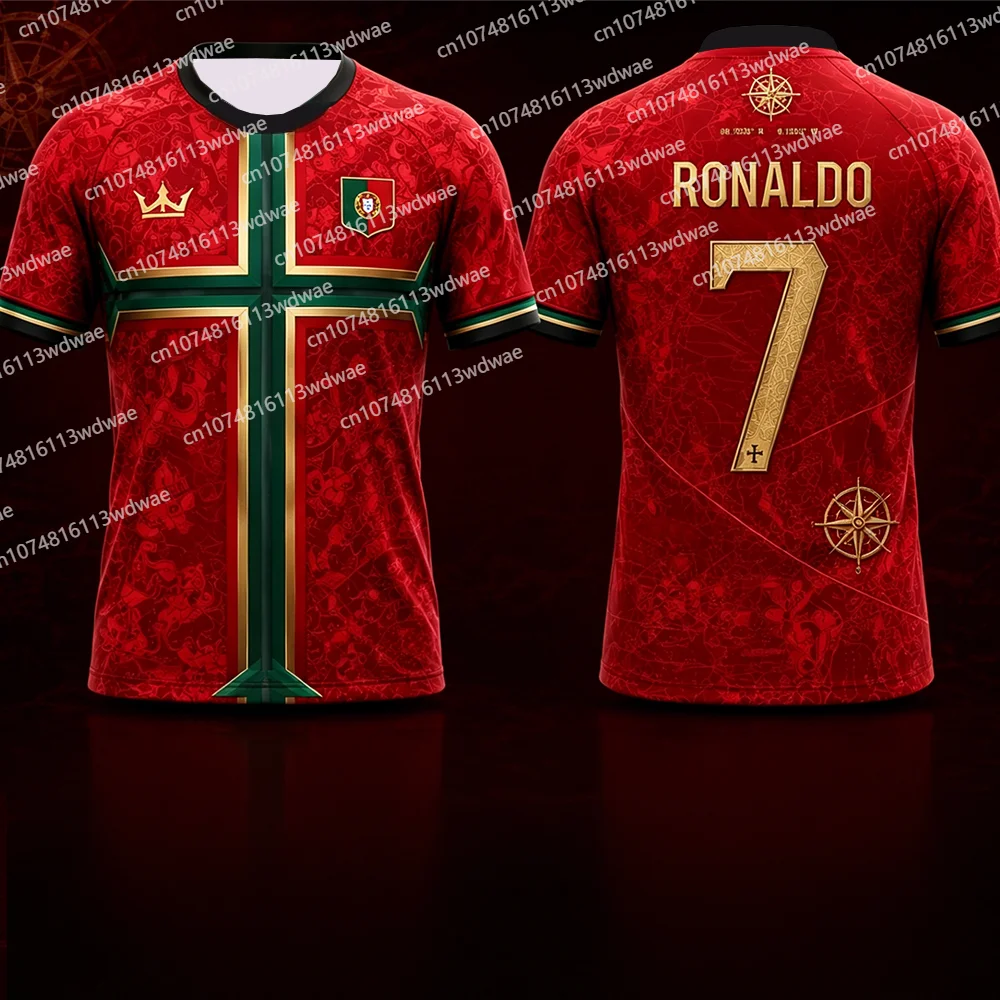 Fan Classic Football Jersey Men football T-shirt Ronaldo 7 Jersey football training Special Edition Jersey Kid T-SHIRT
