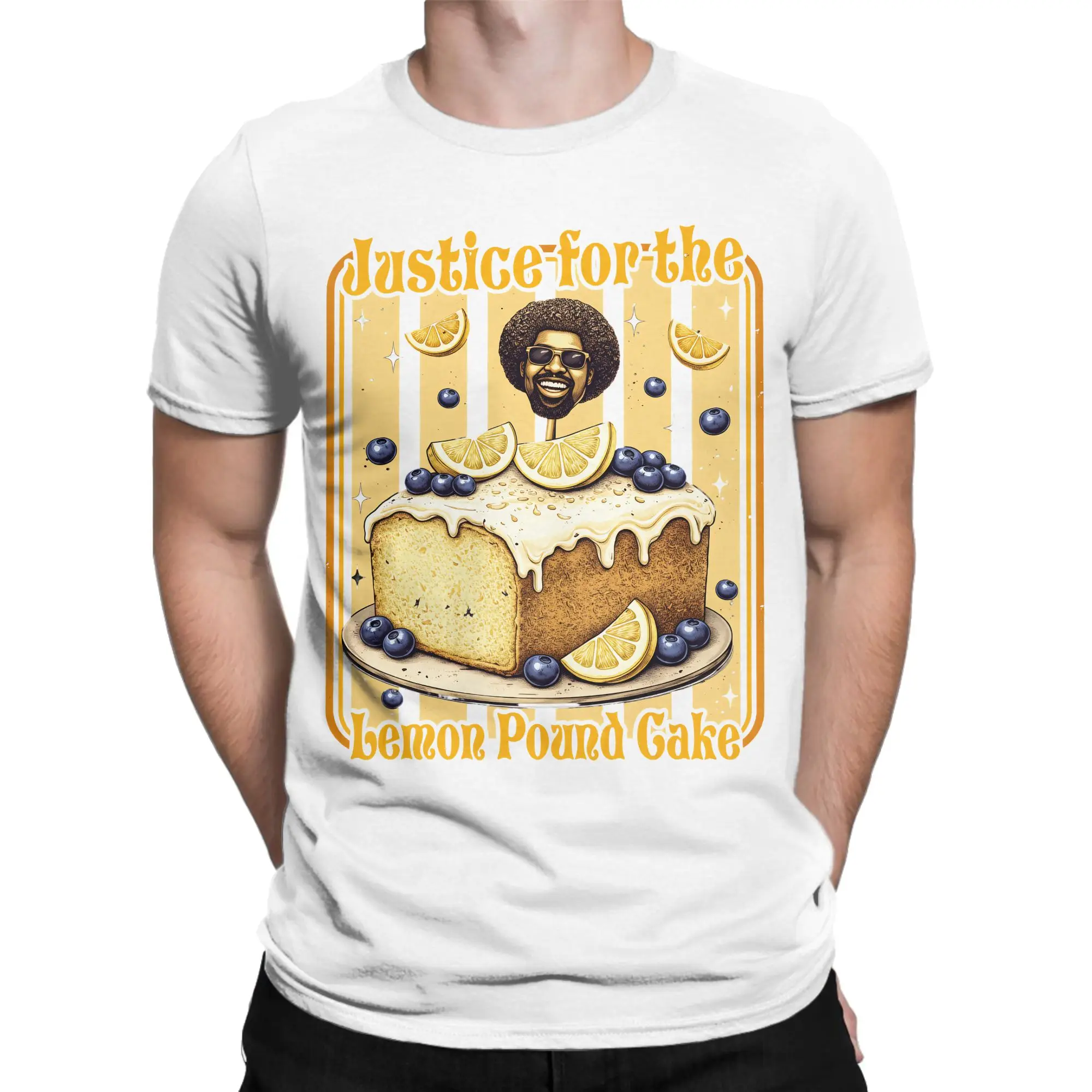 Camiseta Justice For Lemon Pound Cake Afroman 1-bayingimg para homens e mulheres, camiseta de algodão da moda para homens, camisetas, roupas plus size