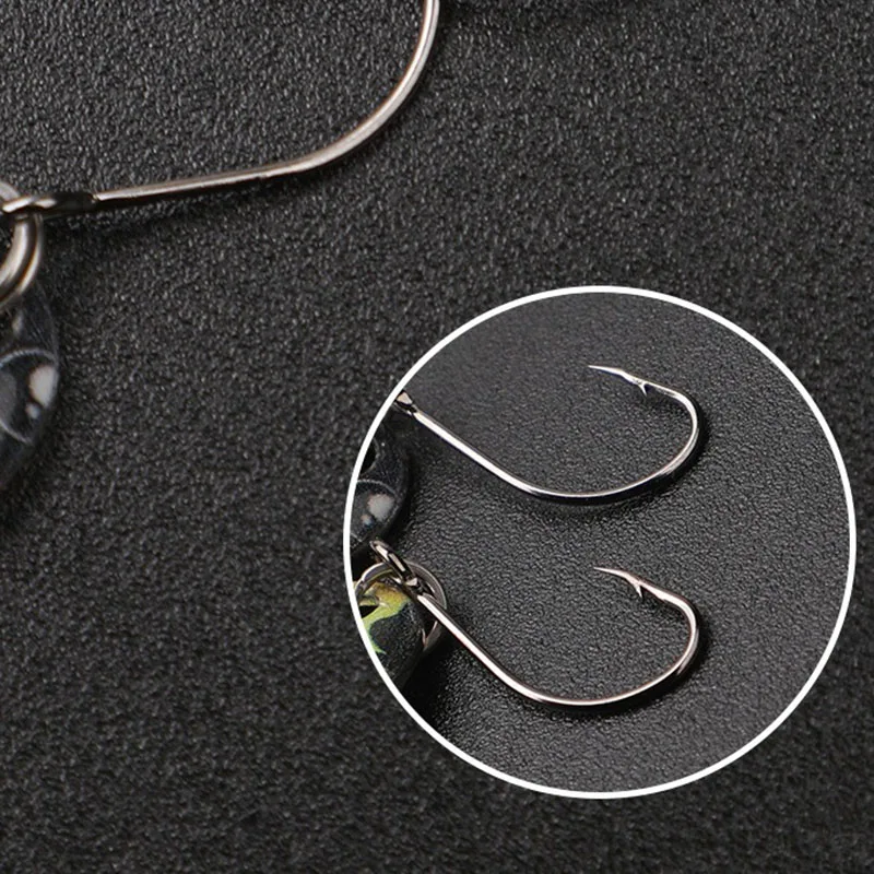 1 Stück 1,5g 2,5g 3,5g 5g 3D Makou Glitzerlöffel Forellen-Karpfen-Köder für kleine Fische, harter Köder für den Anglerstrom – Detail 3