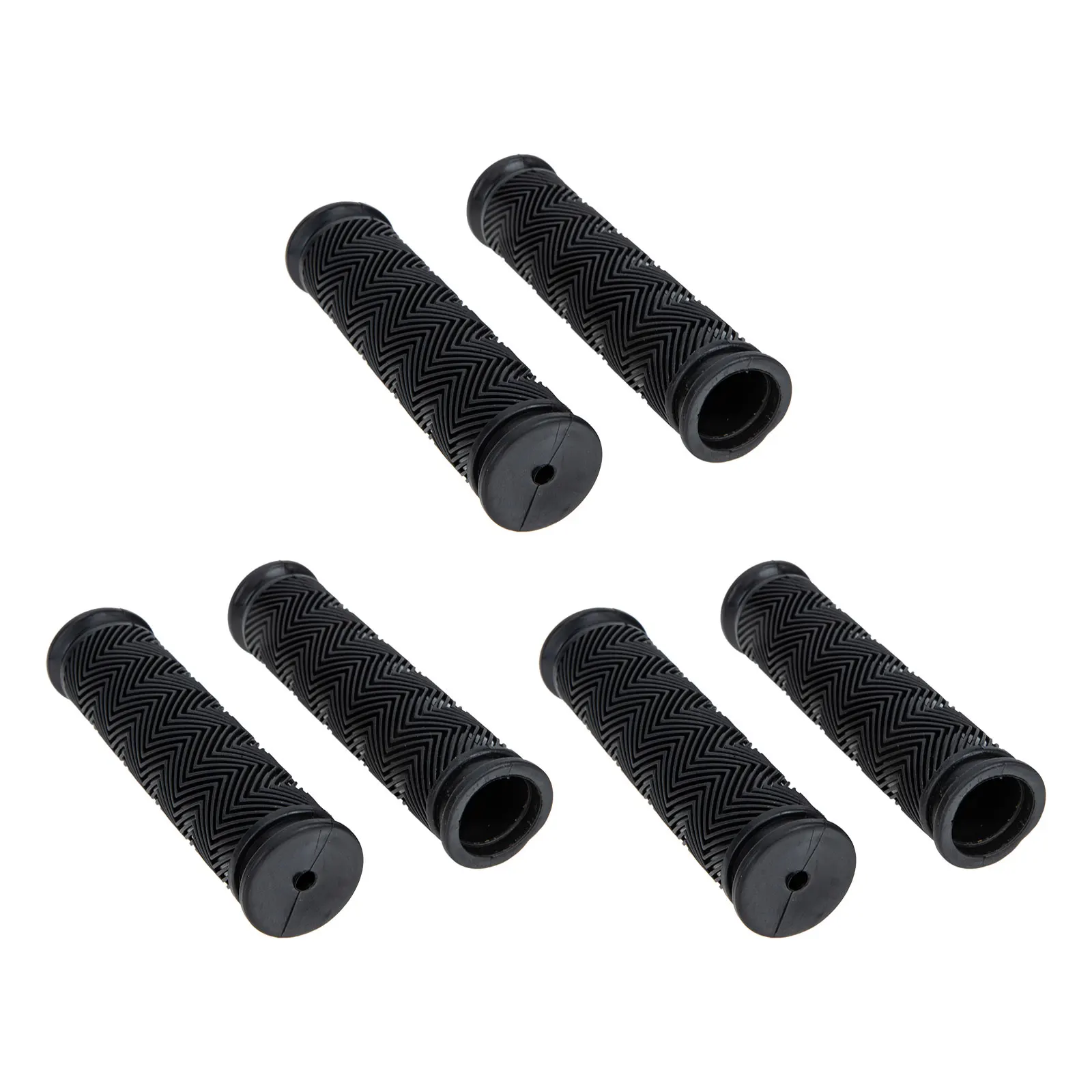 

Bicycle Grip Covers Rubber Handlebar Bike Grips Sweat Absorption Anti-Slip Ergonomic Universal Fit for Bicycles