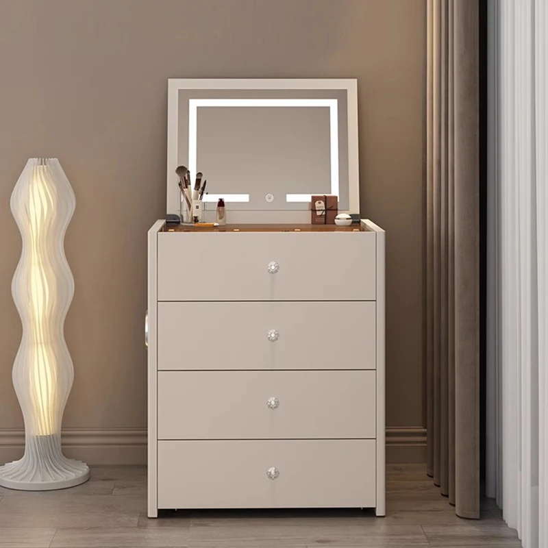 

Light Organizer Dressers Makeup Nightstands Small Living Room Dressers Drawers Women Pentiadeira Feminina Hotel Furniture