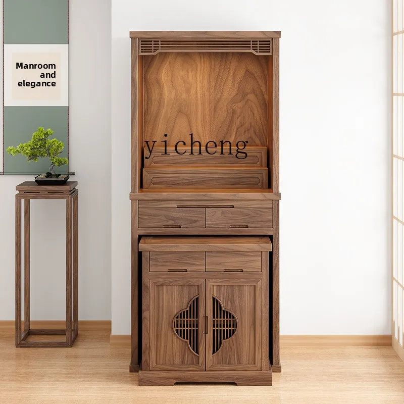 LX Altar Table with Door for Home Use