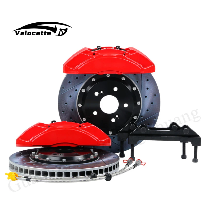 

Оригинальный тормозной суппорт, 4 поршня, F55, дисковая тормозная система 355 мм, большой тормозной комплект для Yaris 2007 Ae86 Dodge Challenger