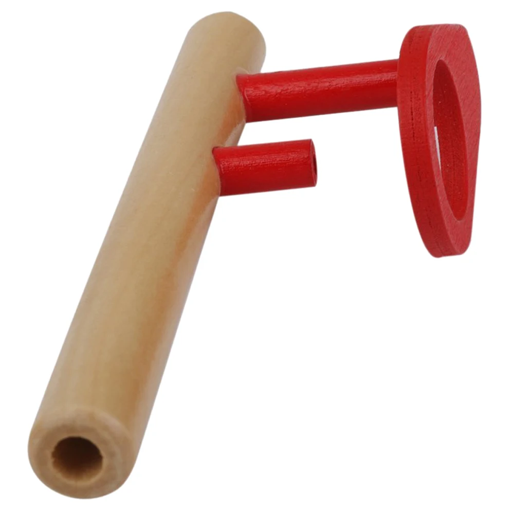 Jeu en bois classique, balle flottante, tube de soufflage, jouets IkBlows