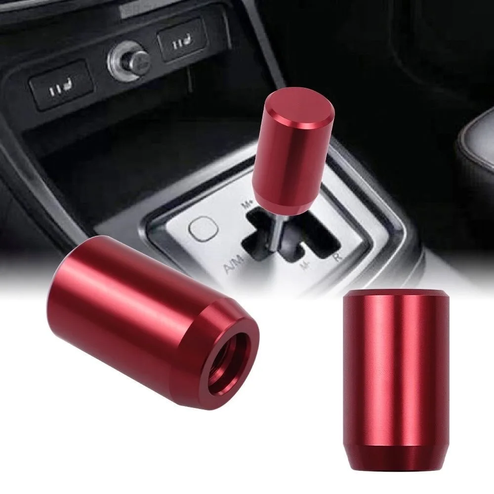 

Автомобильная ручка переключения передач, полимерный рычаг переключения передач круглой формы, алюминий, подходит для Honda Toyota Nissan