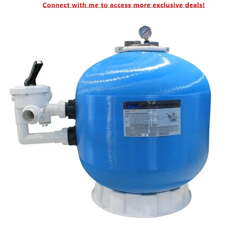 

Factory Supply Multi-Function Side-Mounted Water Treatment Sand Filter For Swimming Pool Accessories For Sale Sand Filter
