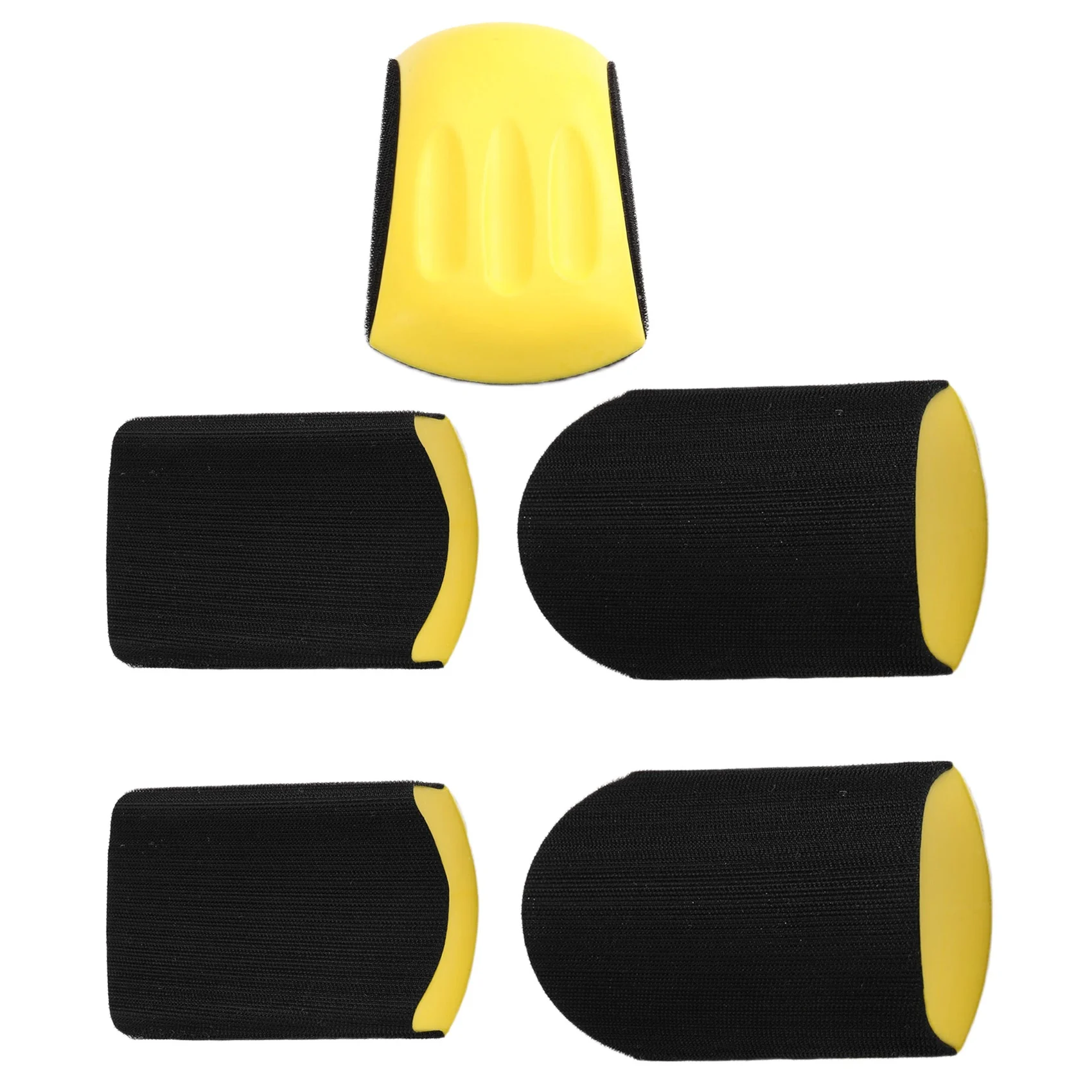 

Держатель наждачной бумаги с крючком, 6-дюймовые ручные шлифовальные блоки, прямоугольный и крючок в форме мыши (5 шт.), для деревообработки-A57X