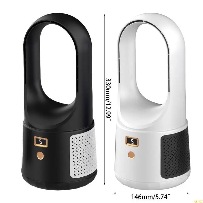 A0NC هادئة معجبة السطح الصيفي مروحة المكتب Summer مروحة USB قابلة لإعادة الشحن قابلة لإعادة الشحن