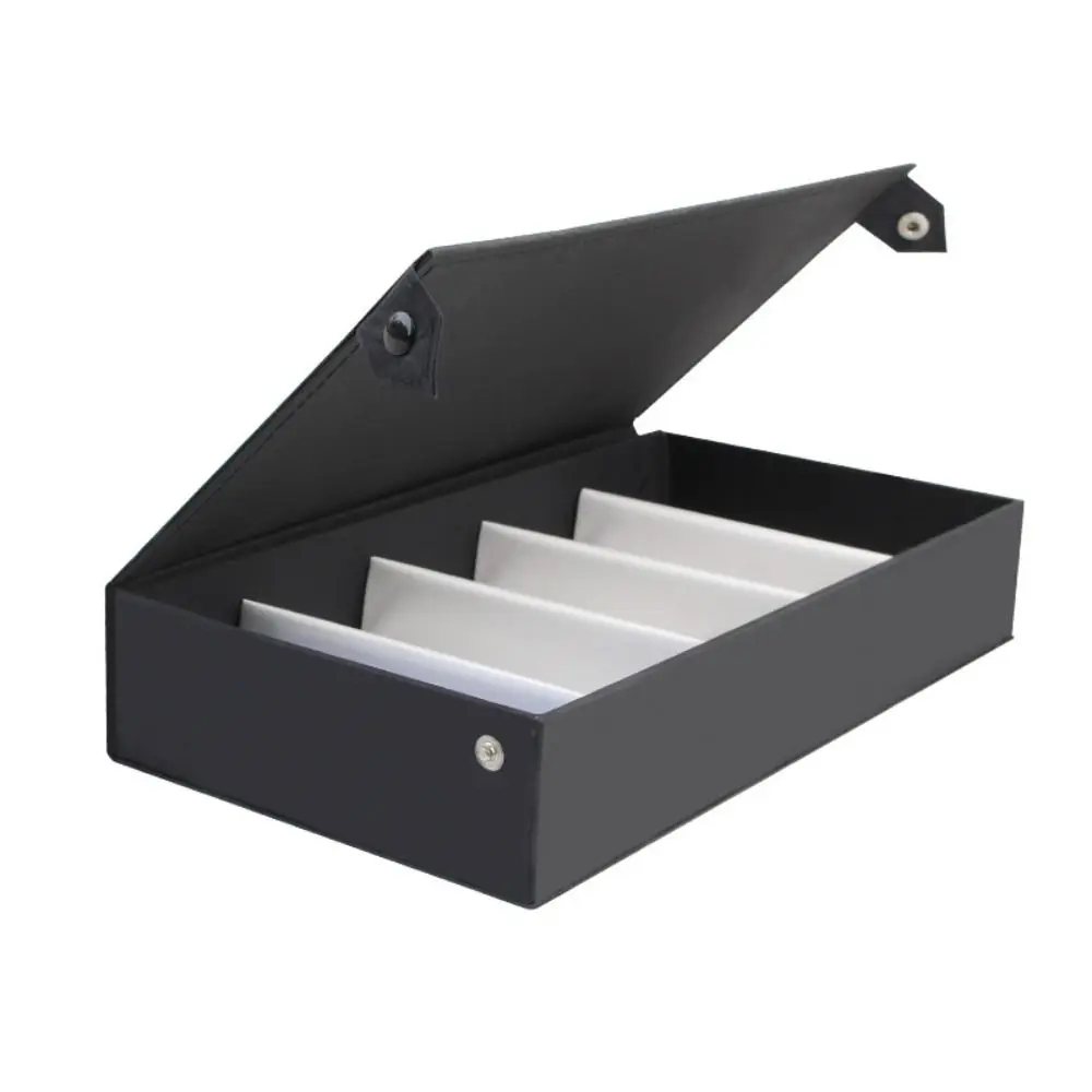 Foldable 5/8/15 Slot PU Glasses Case Eyewear Holder Grids Sunglasses Box Jewelry Organizer Jewelry Display Box Multiple