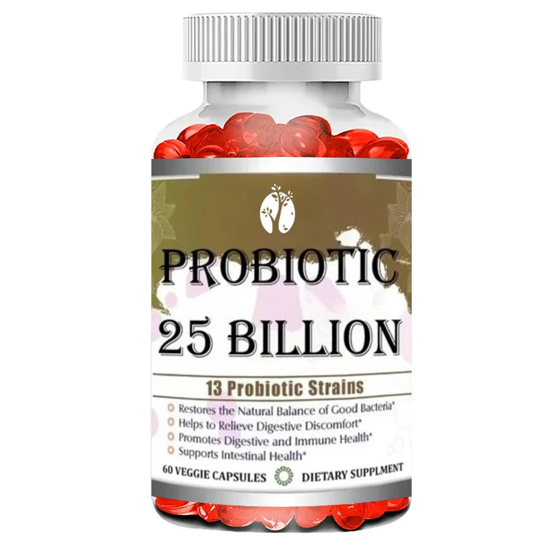 

Probiotic 13 Best Probiotics Strains | 25 Billion，Non-GMO，Gluten Free | Suitable for Vegetarians